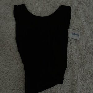 Chic Black Sleeveless Women's Top